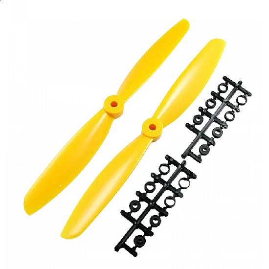 6045 Yellow Peropeller Pair Of CW & CCW