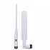 8dBi 2.4GHz WiFi Paddle Antenna SMA Male -  Grayish White