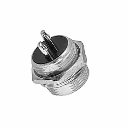 M12 GX12 2 Pin Male Aviation Plug Connector