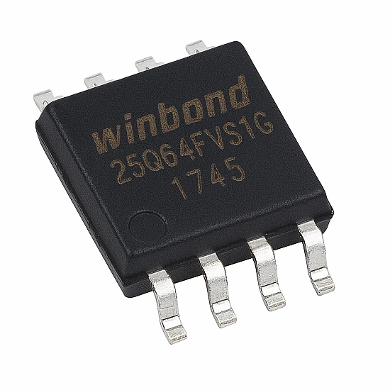  Winbond W25Q128JVSM 128Mbit 3V SPI Serial Flash Memory IC (SOP-8)