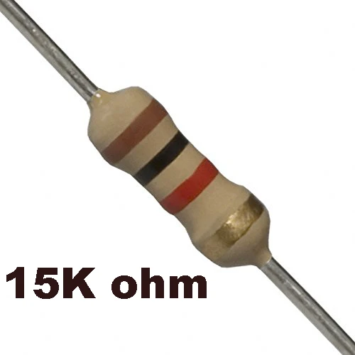 15k Ohm Resistor Chart