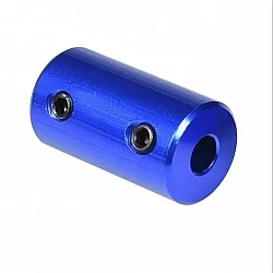 6x8mm Blue Aluminum Alloy Coupling for 3D Printers and CNC Machines