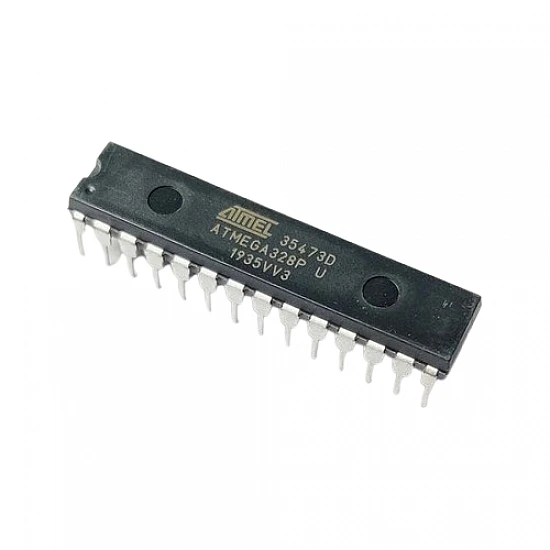 ATMEGA328P-PU 8-bit microcontroller AVR 32K flash memory DIP-28