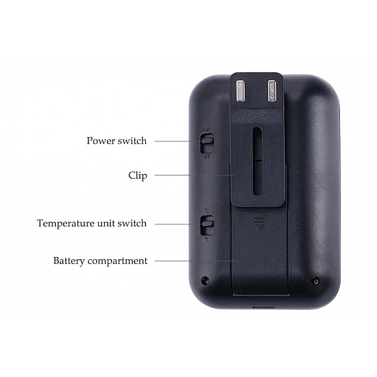 Digital Wireless Remote BBQ Thermometer Dual Probe