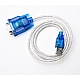 HL340 USB To DB9 Male 9 Pin RS232 Serial Port COM Adapter Cable