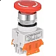 LAY37 02ZS 2 Normally Closed Self-Locking 22mm Mushroom Head Emergency Stop Switch