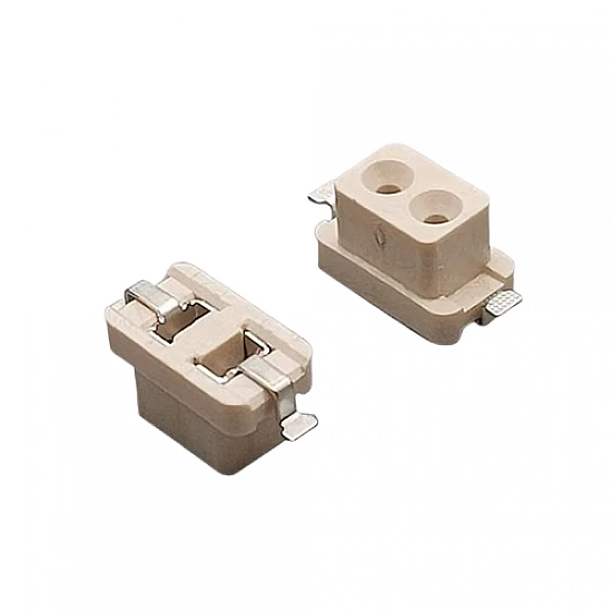 LED Bulb 2-Pin PCB Mount High-Temperature Female Socket 4x7x3.1mm