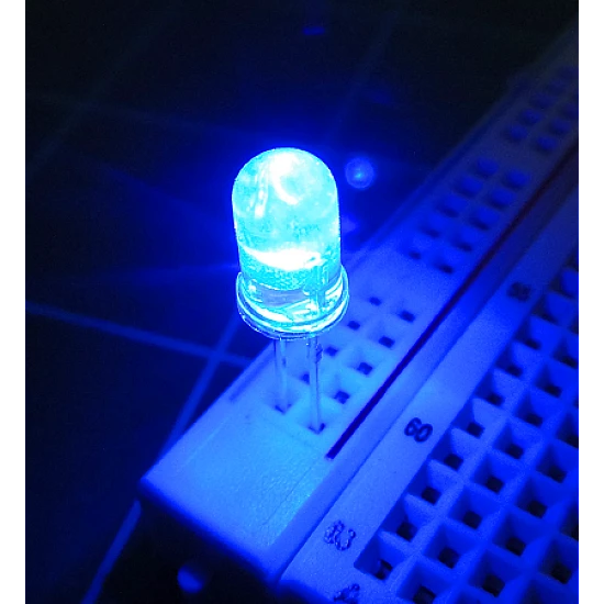 Blue LED 5mm Pack Of 10 (Light Emitting Diod) - Other -