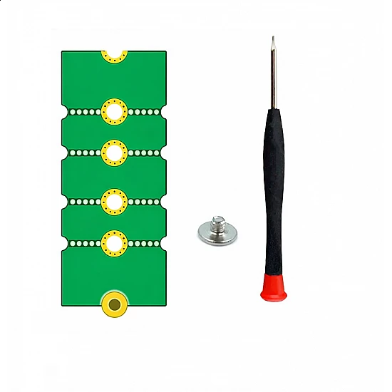 M.2 SSD Extension Bracket Adapter Board 2230 2242 2260 to 2280