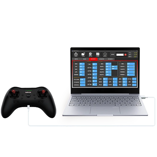 Radiolink T8S(BT) 8 channels  Handle Remote Controller with R8EF 8 Channels Receiver