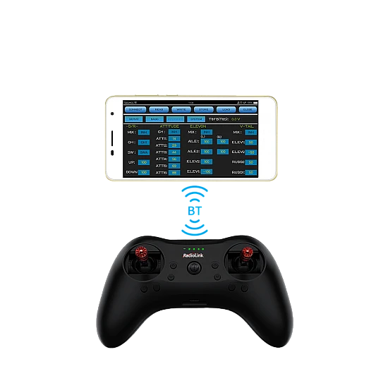 Radiolink T8S(BT) 8 channels  Handle Remote Controller with R8EF 8 Channels Receiver