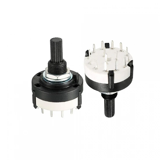 RS26 3P4T Band Channel Rotary Selector Switch