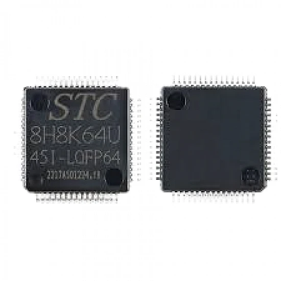STC8H8K64U-45I LQFP-64 Microprocessor Chip