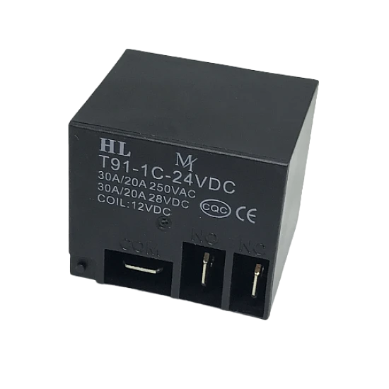 T91-1C 24VDC 30A Cube Relay