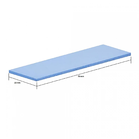 Thermal Conductive Silicone Pad - 70x22x1mm