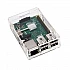 Transparent Plastic Case for Raspberry Pi 3 Model B