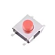 TS-E004 Tactile 6.2*6.2*4.3 Red Head 4 Four-Pin SMD Switch