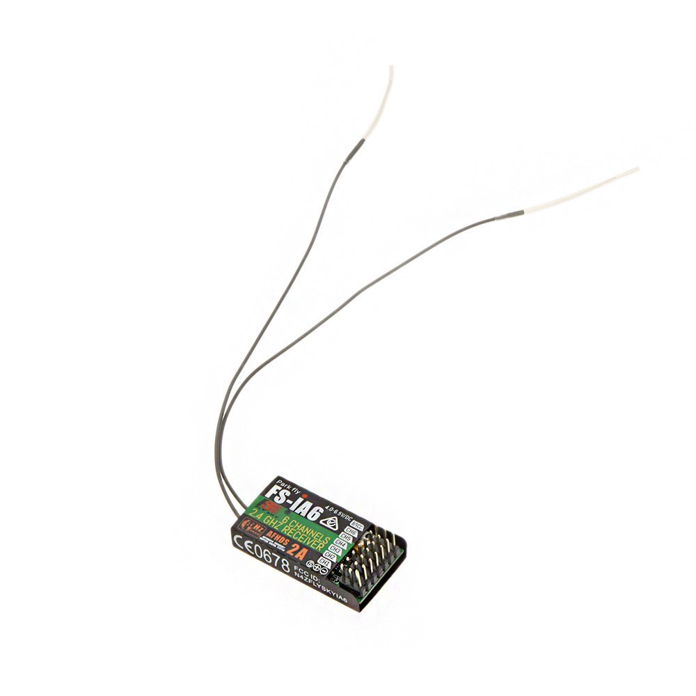 Flysky FS-IA6 6CH AFHDS 2A 2.4G Radio Receiver - Multirotor Flysky FS-IA6 6CH AFHDS 2A 2.4G Radio Receiver - Rc Remote - Multirotor