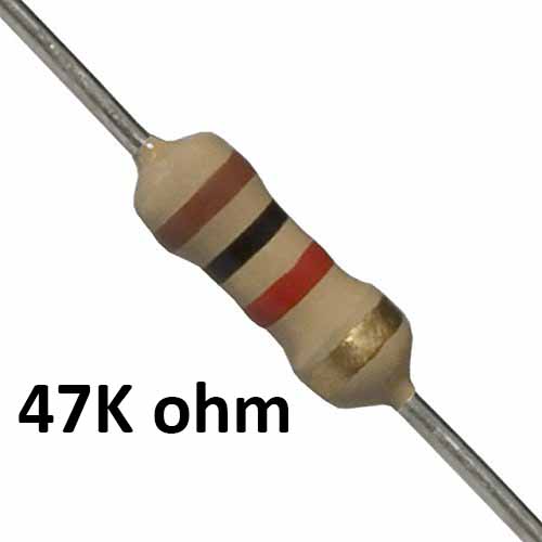 47K ohm Resistor - Core Electronics 47K ohm Resistor - Resistors - Core Electronics