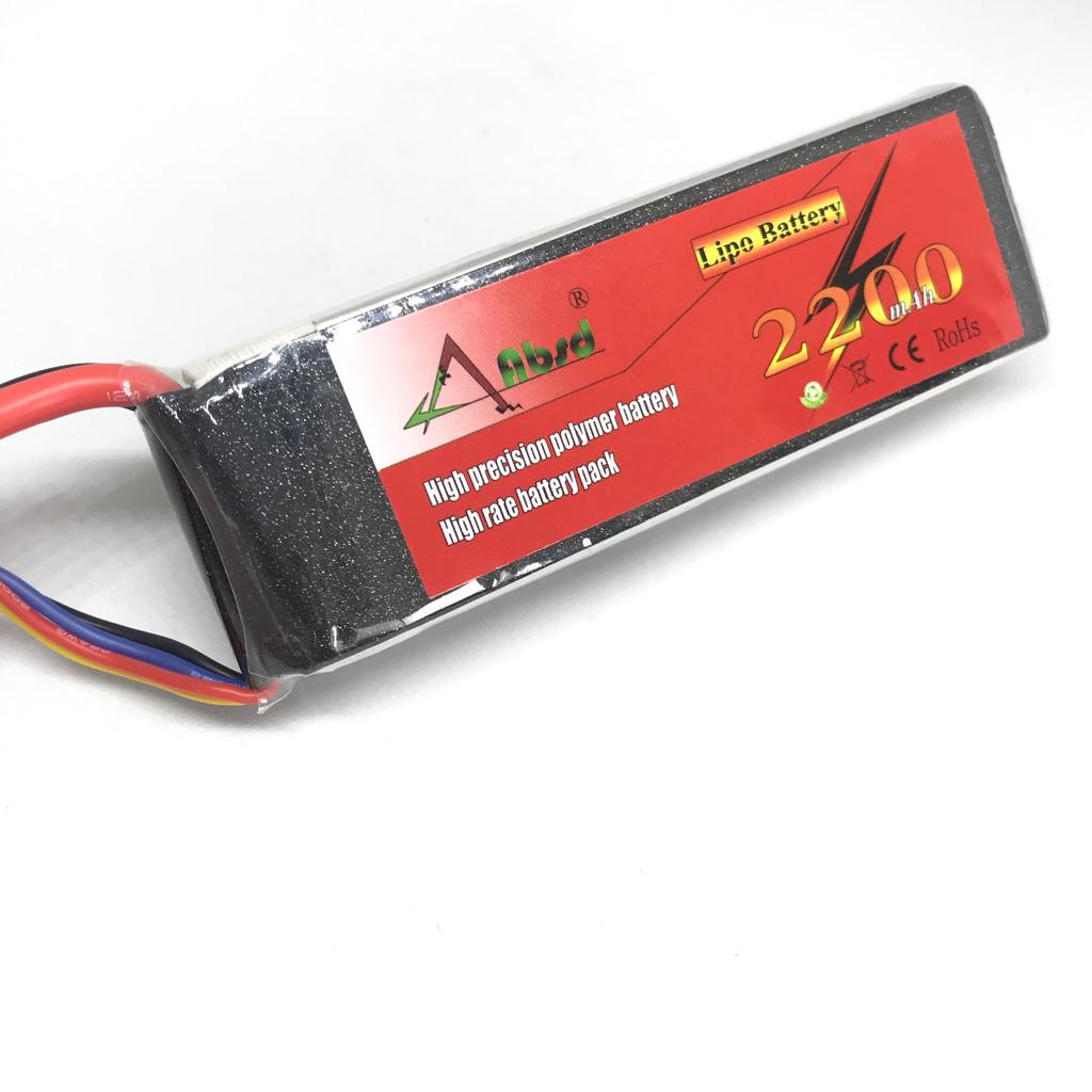 ABSD LiPo Battery 11.1V 2200MAH 3S 30C ABSD LiPo Battery 11.1V 2200MAH 3S 30C
