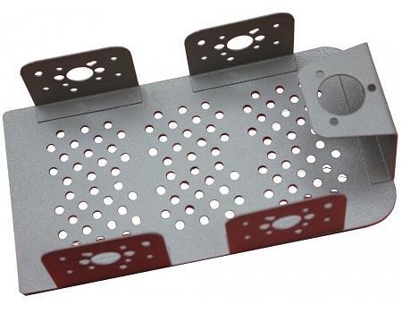 Advance Metal Chassis For Robots White - Advance Metal Chassis For Robots White - Robot Spare Parts -