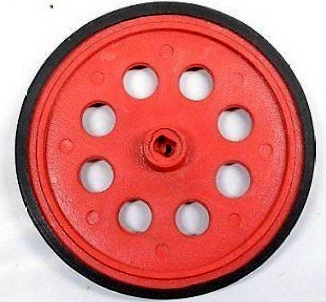 BO Gear Motor Wheel - Red - BO Gear Motor Wheel - Red - Robot Spare Parts -