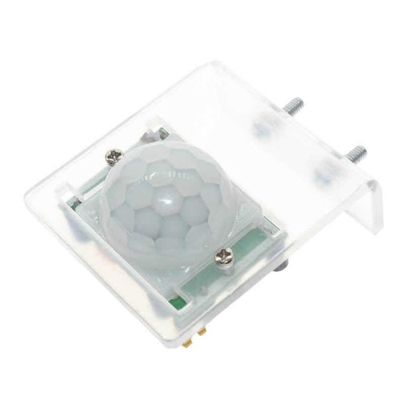Case Holder for PIR Motion Sensor Detector Module HC-SR501 Case Holder for PIR Motion Sensor Detector Module HC-SR501