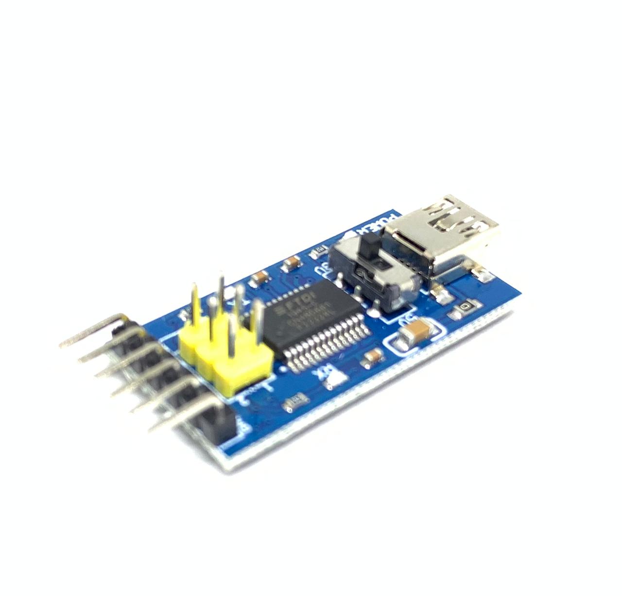 FT232RL USB to TTL 3.3V 5V Serial Adapter Module for Arduino FT232RL USB to TTL 3.3V 5V Serial Adapter Module for Arduino