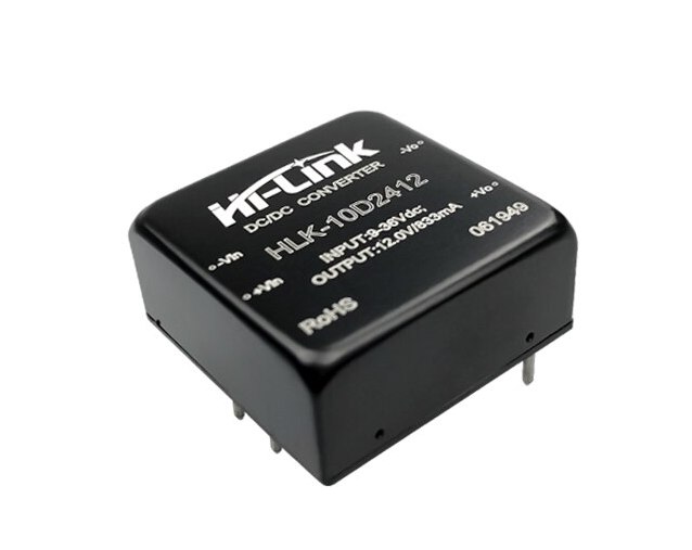 HLK-10D2412 12V/10W DC-DC Switch Power Supply Module HLK-10D2412 12V/10W DC-DC Switch Power Supply Module