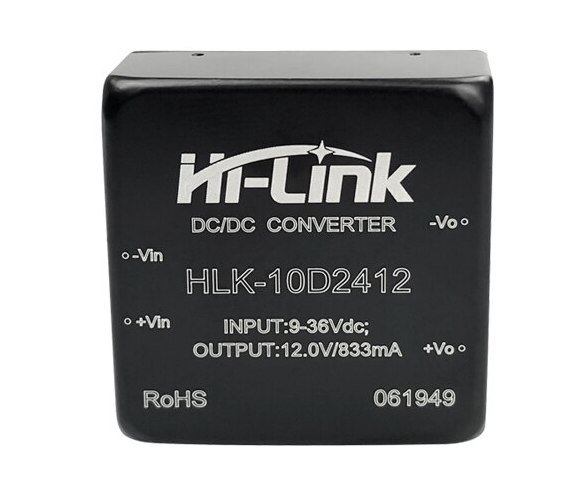 HLK-10D2412 12V/10W DC-DC Switch Power Supply Module HLK-10D2412 12V/10W DC-DC Switch Power Supply Module