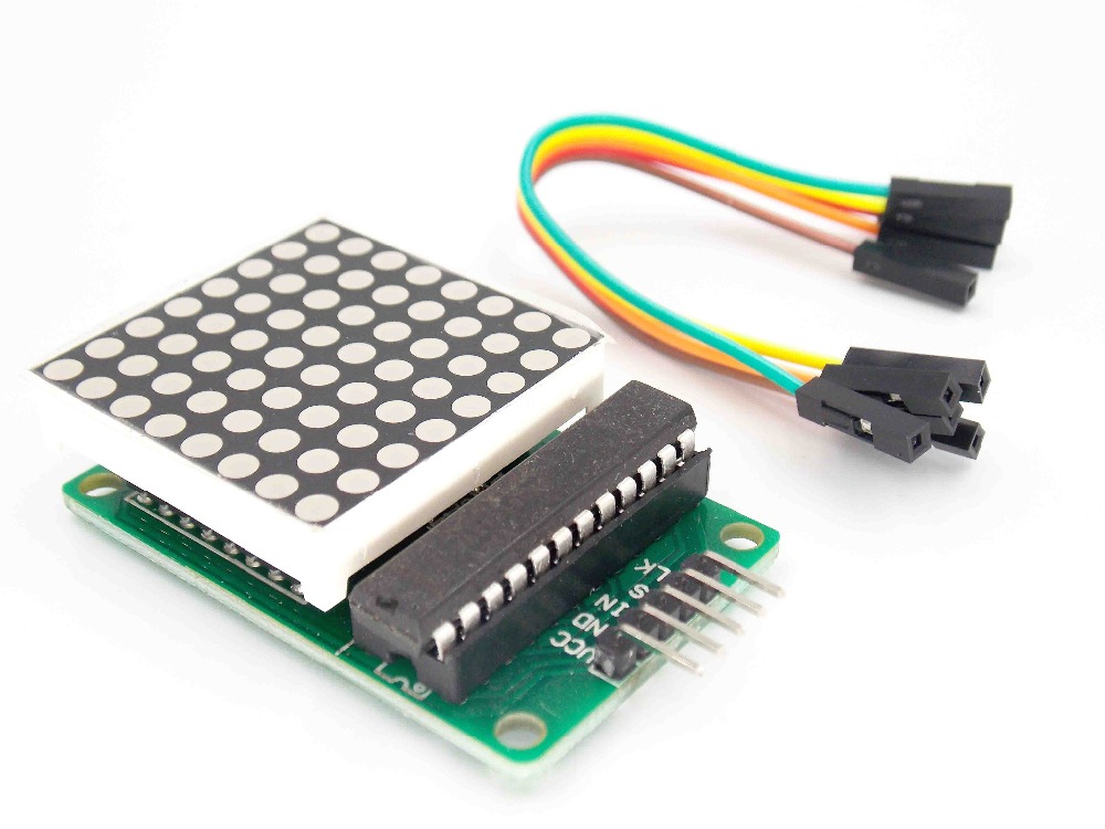 MAX7219 Dot Led Matrix Module MCU Control LED Display Module MAX7219 Dot Led Matrix Module MCU Control LED Display Module