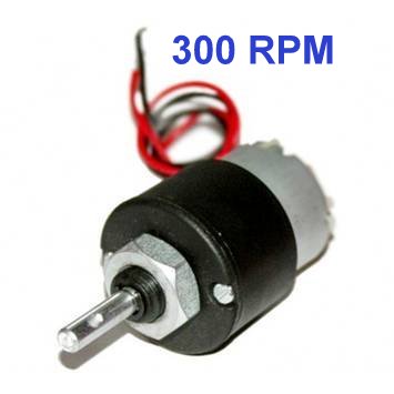 DC 12V 300RPM Metal Geared Motor - Motor and Driver DC 12V 300RPM Metal Geared Motor - DC Gear Motor - Motor and Driver