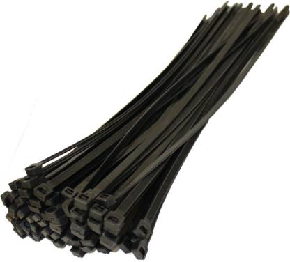 Nylon Flexible Black 100Pcs Straps 100 mm X 2.5 mm Cable Tie Nylon Flexible Black 100Pcs Straps 100 mm X 2.5 mm Cable Tie
