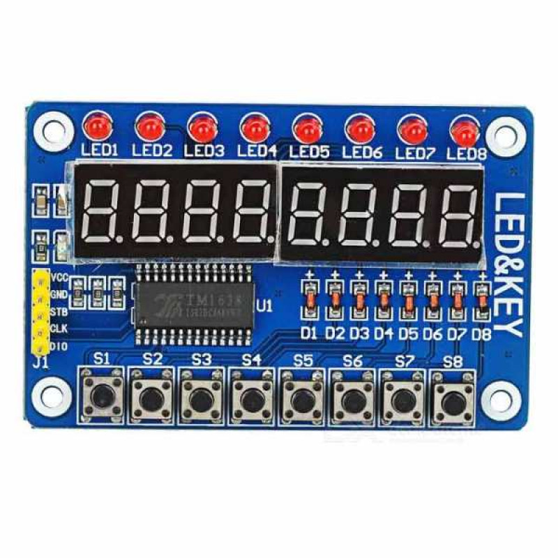 TM1638 8-Bit Button Digital LED Display Module TM1638 8-Bit Button Digital LED Display Module