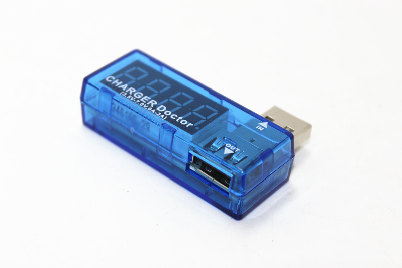 USB Charger Doctor Inline Current and Voltage Meter Tester USB Charger Doctor Inline Current and Voltage Meter Tester